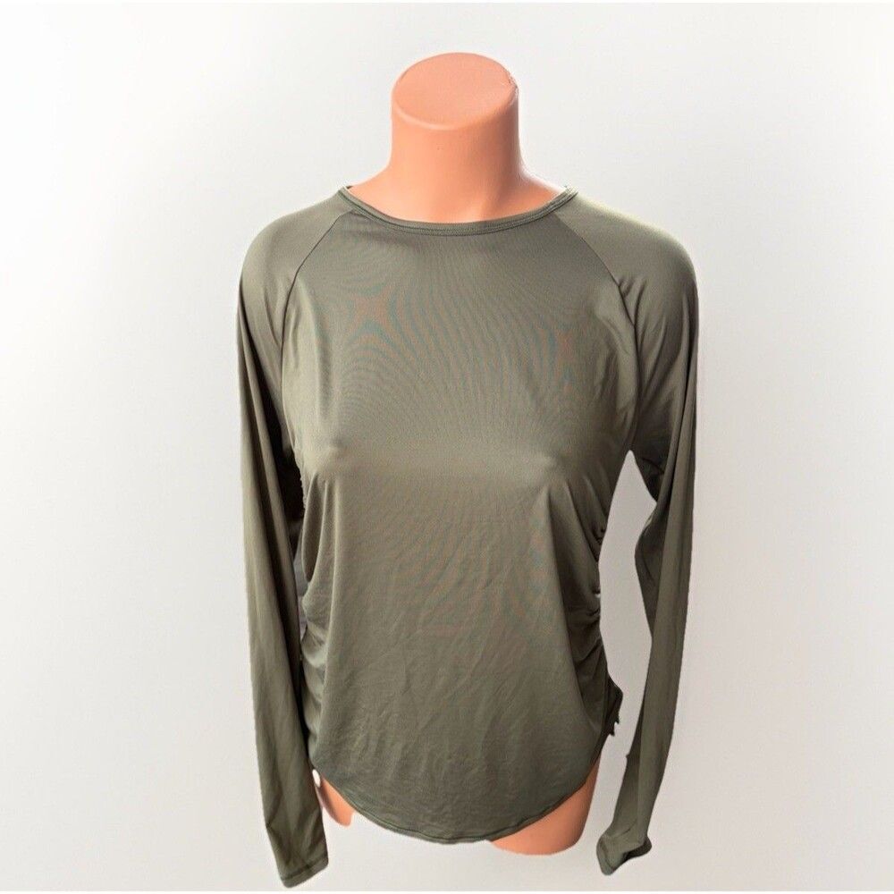Under Armour Green Cinch Athletic Shirt Size S Long Sleeve